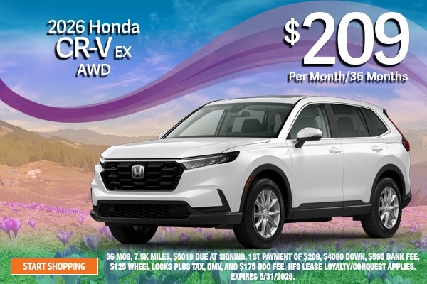 2026 Honda CR-V EX AWD