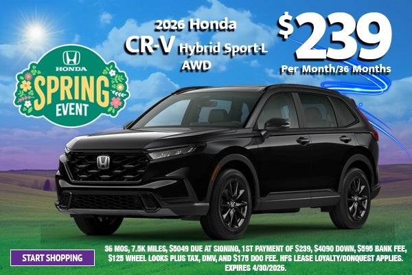2026 Honda CR-V Hybrid Sport-L AWD