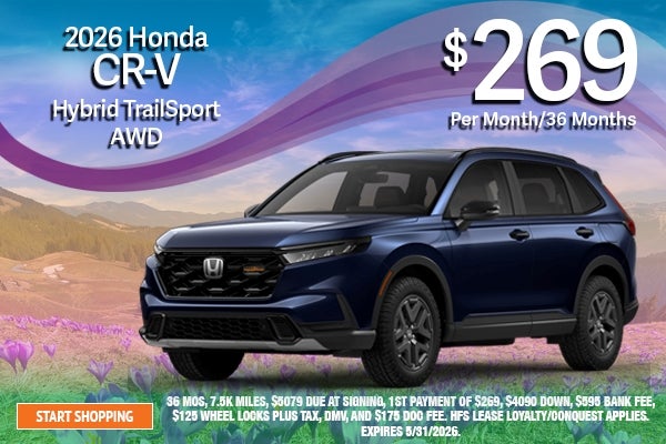 2026 Honda CR-V Hybrid TrailSport AWD