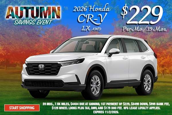 2026 Honda CR-V LX AWD