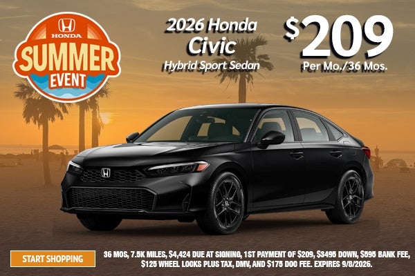 2026 Honda Civic Hybrid Sport Sedan