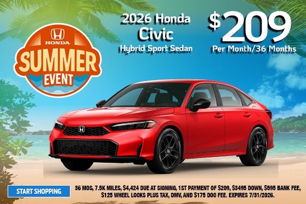 2026 Honda Civic Hybrid Sport Sedan