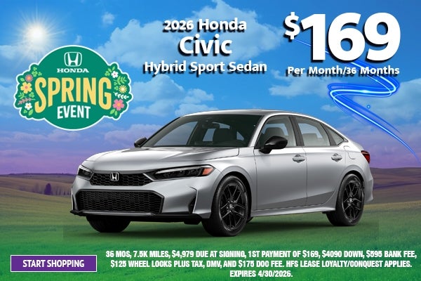 2026 Honda Civic Hybrid Sport Sedan