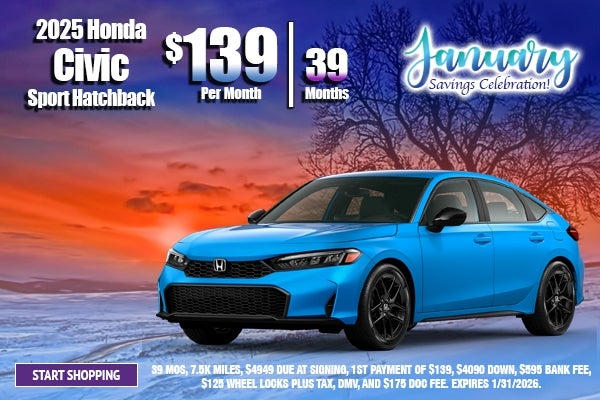 2025 Honda Civic Sport Hatchback