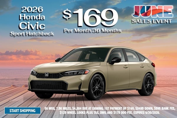 2026 Honda Civic Sport Hatchback