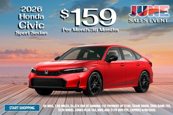 2026 Honda Civic Sport Sedan