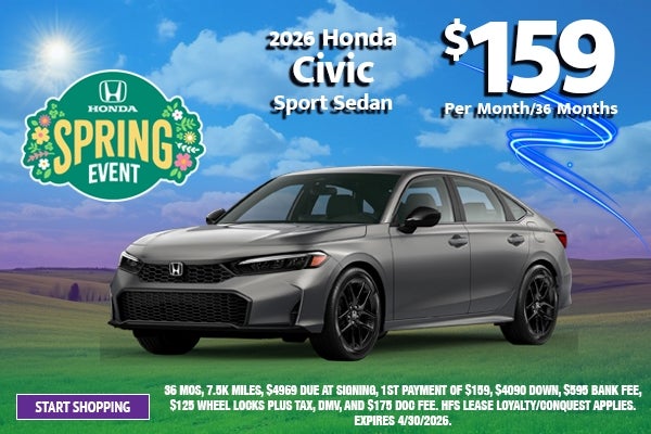 2026 Honda Civic Sport Sedan