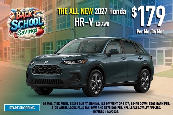 2027 Honda HR-V LX AWD