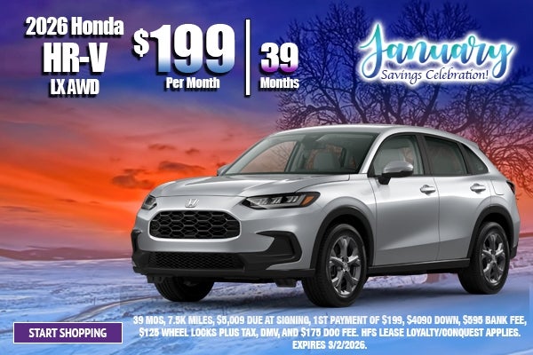 2026 Honda HR-V LX AWD