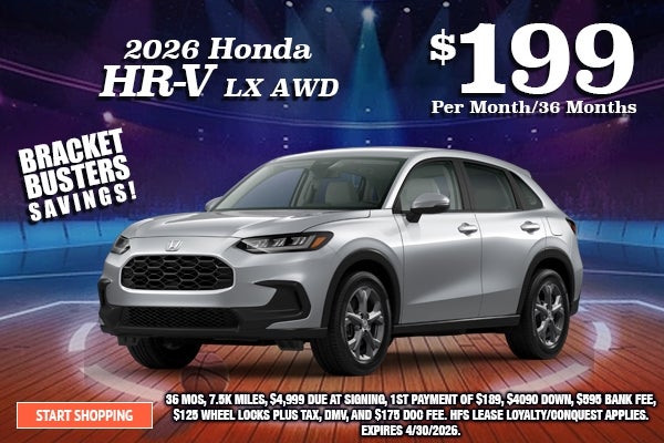 2026 Honda HR-V LX AWD