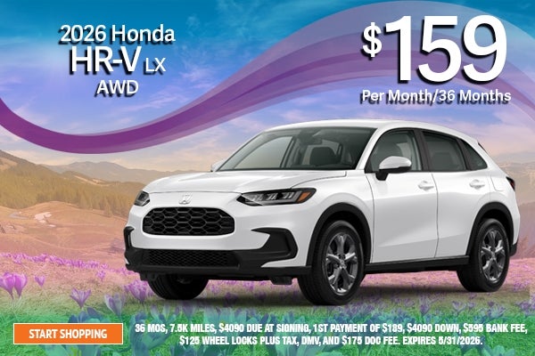 2026 Honda HR-V LX AWD