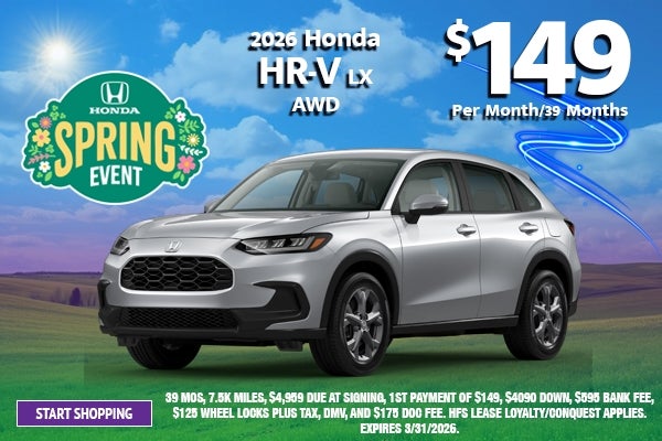 2026 Honda HR-V LX AWD