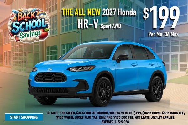2027 Honda HR-V Sport AWD