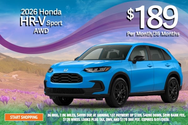 2026 Honda HR-V Sport AWD