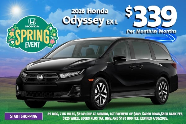 2026 Honda Odyssey EX-L