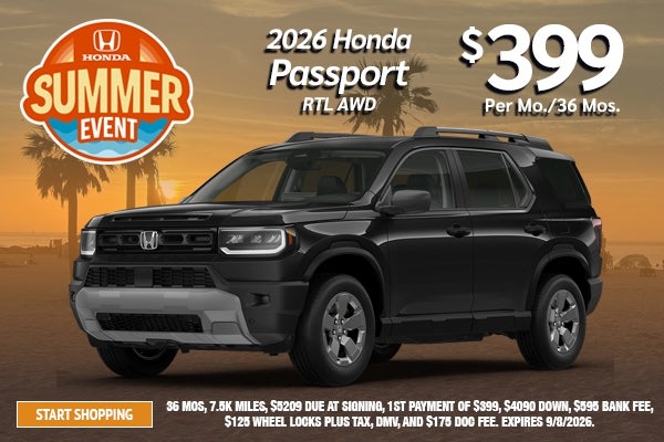 2026 Honda Passport RTL AWD