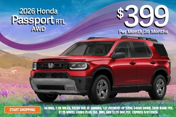 2026 Honda Passport RTL AWD
