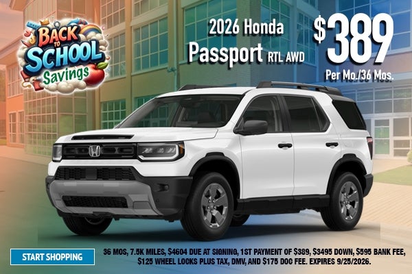 2026 Honda Passport RTL AWD