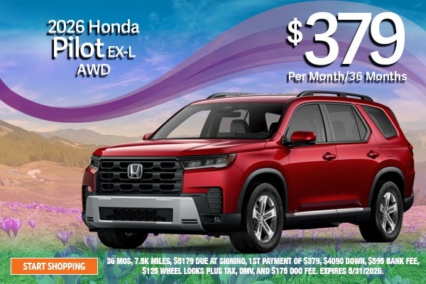 2026 Honda Pilot EX-L AWD