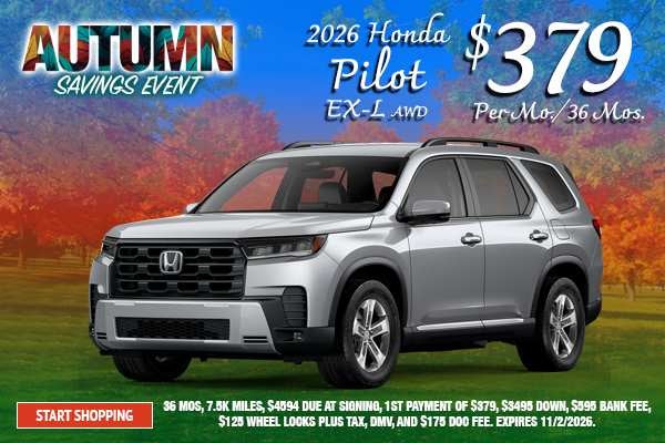 2026 Honda Pilot EX-L AWD