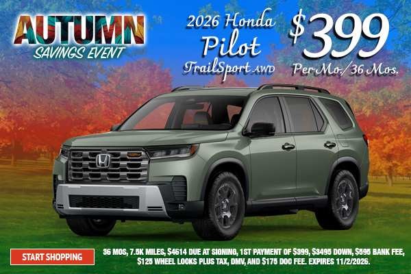 2026 Honda Pilot TrailSport AWD